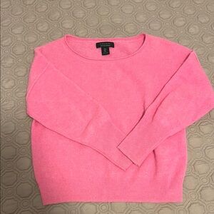 Tahari Pink Cashmere Sweater